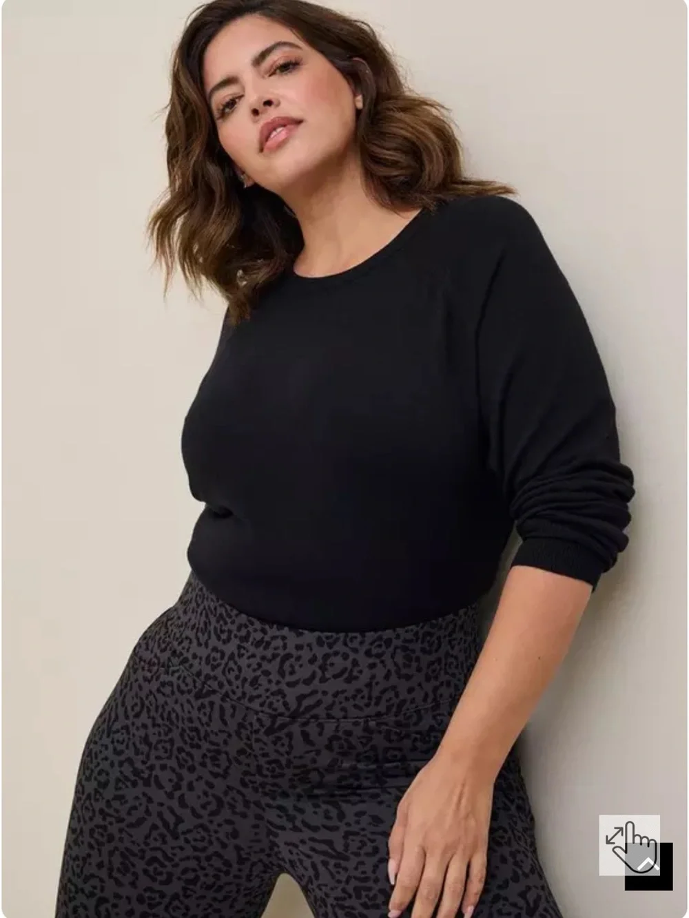 NWT torrid Leopard Pocket Pixie Skinny Studio Luxe Ponte High-Rise Pant - Size 2